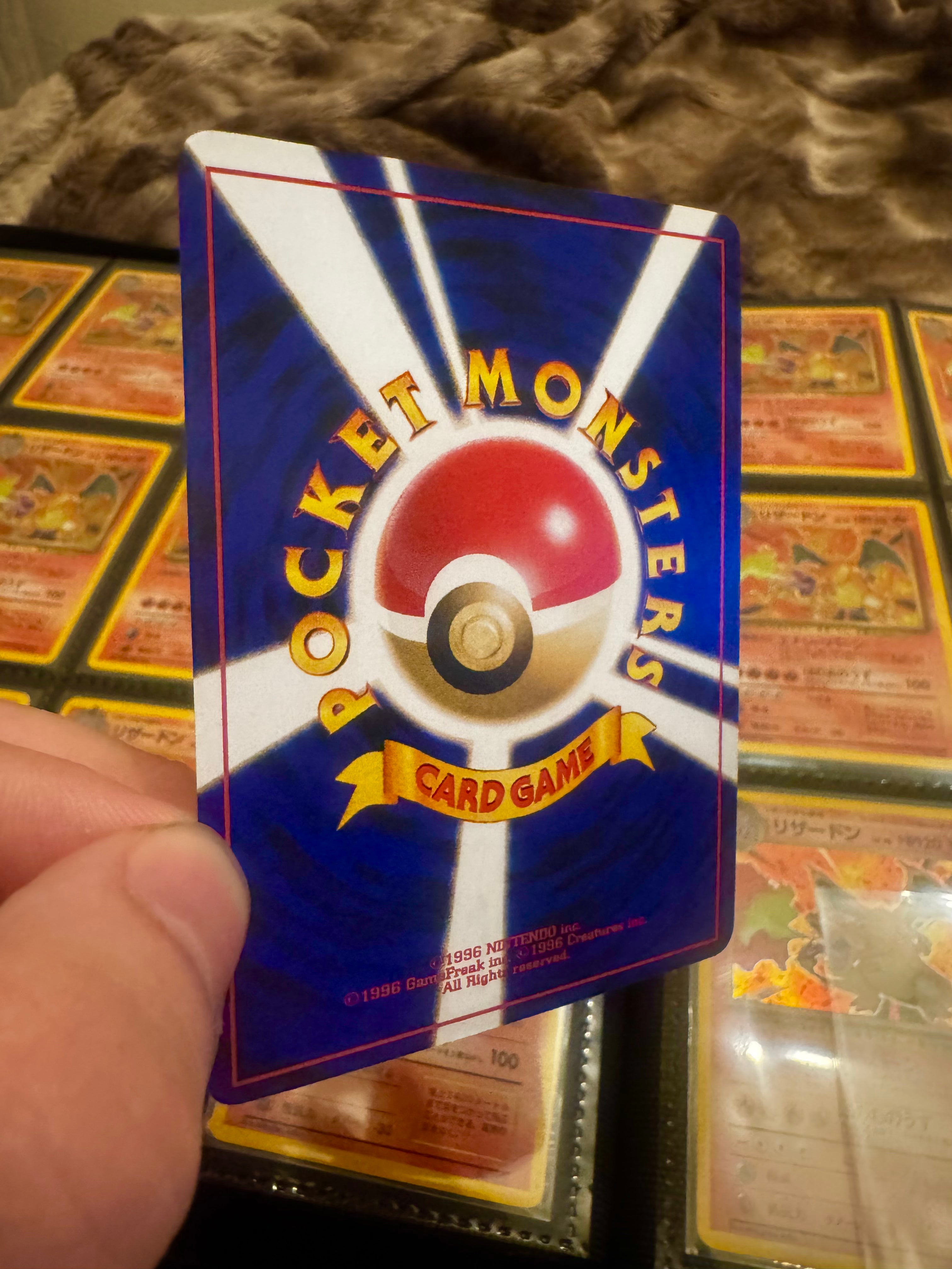 Mint 

"Charizard Holo No.006 Base Set - Japanese Pokemon Card - 1996".